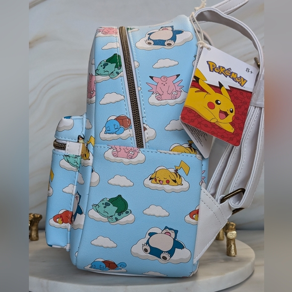 BNWT Loungefly Pokemon Sleeping Characters Mini Backpack - Picture 4 of 10